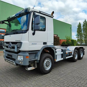 2014 <span class=keywords><strong>Mercedes</strong></span>-<span class=keywords><strong>Benz</strong></span> <span class=keywords><strong>Actros</strong></span> 3344 6x6 Fahrgestell LKW Diesel Sattel auflieger Links lenkung Luftfederung Fahrersitz Euro 5 - Product Image 1