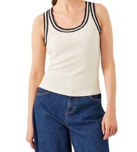 Ropa deportiva informal de punto para mujer, camiseta sin mangas de secado rápido para salir a la puerta, ropa deportiva cómoda, camiseta sin mangas para mujer - Product Image 1