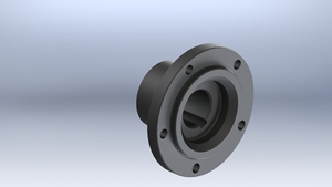 ฮับเพลาแบบมีหน้าแปลน ยี่ห้อโยกี อิงเนียร์ริ่ง (Flange 25) ผลิตจากเหล็กหล่อและเหล็กอ่อน สำหรับการติดตั้งและการส่งกำลัง - Product Image 4