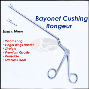 Kerrison Punch Manual instrumento ortopédico construcción de acero inoxidable espinal Rongeurs herramienta quirúrgica duradera de alta calidad CE - Product Image 3