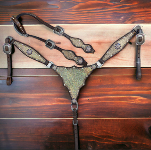 Alta calidad 100% cuero de vaca argentino genuino cuello de pecho occidental transpirable y diseño inteligente para montar - Product Image 2