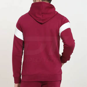 Fabricación profesional nuevo estilo hombres cremallera sudaderas con capucha personalizado al por mayor alta calidad sudaderas con capucha - Product Image 3