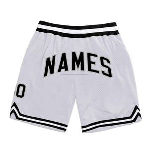Pantalones Cortos Deportivos Personalizados con Logotipo Privado, Estilo Vintage, para Gimnasio, Baloncesto, Ropa Deportiva para Hombre - Product Image 4