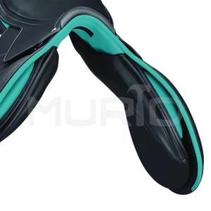 Selle de dressage en cuir naturel souple, best-seller, équitation anglaise, couleur personnalisée, logo personnalisé, exportation mondiale, style western - Product Image 2