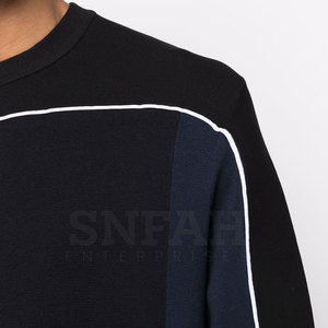 Sweat-shirt classique en coton de haute qualité pour hommes, décontracté, couleur unie, manches longues, streetwear d'hiver pour le printemps - Product Image 5