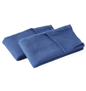 Supplier of Optimum Quality Top Cars Automobile Cleaning Towel Solid Color 100% Cotton Made Huck Towels