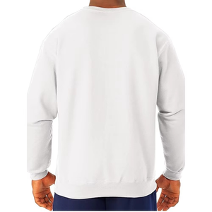 Wholesale High Quality Men's Soft Cotton Sweatshirts Custom Print Winter ODM Supply Hooded Crop Length Professional Sweatshirt - Product Image 4