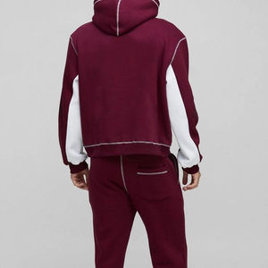 Nouveauté 2026 : Survêtements à capuche oversize, couleur personnalisée, tissu polaire d'hiver, grandes tailles, ensembles en gros - Product Image 6