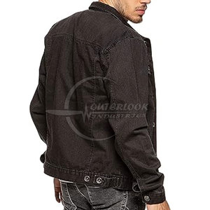 Mode hommes Jeans vestes dernière vente chaude fantaisie vestes décontractées hommes vêtements Jeans hommes veste de qualité supérieure - Product Image 4