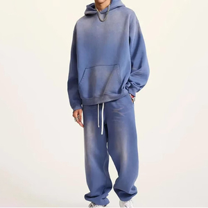 2025ชุดวอร์มผู้ชายแบบสั่งตัดได้ชุดวอร์มแบบลำลองฤดูหนาวเล่นกีฬาออกกำลังกายฟิตเนส - Product Image 2