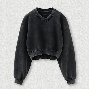 Pull à capuche de qualité supérieure à logo personnalisé Vêtements de sport surdimensionnés thermiques simples Sweat à capuche et sweat-shirts décontractés - Product Image 5