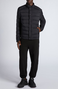 Venta al por mayor de la mejor calidad personalizado negro cálido Puffer chaquetas de los hombres acolchado a prueba de viento de invierno al aire libre Puffer Coat - Product Image 3