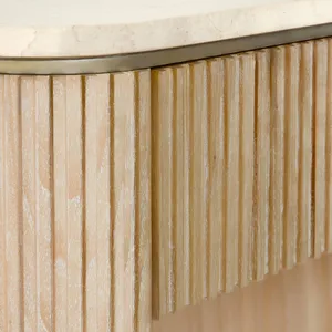 Comodino Interlude: Silhouette Moderna ed Elegante, Mobile Contenitore in Legno Artigianale per Interni Sofisticati della Camera da Letto - Product Image 3