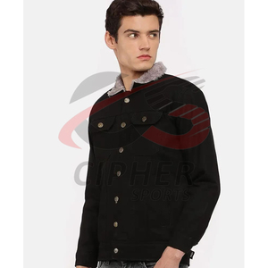 Chaquetas y abrigos de mezclilla para hombre Estilo clásico con lavado desteñido Perfecto para capas y salidas casuales Chaqueta para hombre - Product Image 3