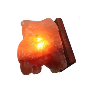 Lámpara de Sal del Himalaya Natural Ecológica Hecha a Mano, Duradera, Pura, Decoración para el Hogar, Roca Tallada y Pulida, Estilo Natural - Product Image 3