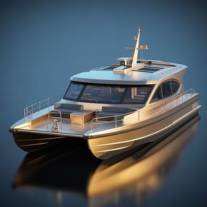 Yate de Recreo de Aluminio Personalizado UBI 812 de 11.8M, 12 Pasajeros, Motor Intraborda - Product Image 2