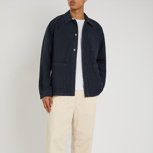 <span class=keywords><strong>Camicia</strong></span> <span class=keywords><strong>Oversize</strong></span> da Uomo 100% Cotone con Pieghe sui Polsini con Bottoni, Colore Personalizzabile, <span class=keywords><strong>Giacca</strong></span> Overshirt da Uomo - Product Image 1