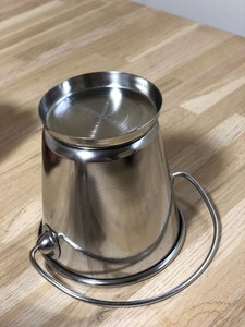 Cubo de bebidas de hielo de acero inoxidable con forma personalizada, diseño extranjero de Metal para bares y fiestas, uso de tamaño regular, seguro para alimentos - Product Image 5
