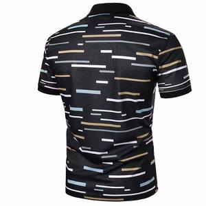 เสื้อยืดผู้ชายพิมพ์ลายสีทึบผ้าแห้งเร็วระบายอากาศได้ดีเป็นมิตรกับสิ่งแวดล้อมสวมใส่สบาย - Product Image 3