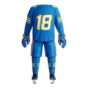 Uniformes de Hockey sobre Hielo de Marca Privada, Conjuntos de Alta Calidad, Secado Rápido, Transpirables, Ropa de Equipo, Impresión por Sublimación Completa - Product Image 2