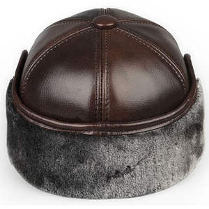 Casquettes en cuir tendance pour la rue et le sport, meilleures casquettes à 6 panneaux du Pakistan, service OEM en gros, casquettes en cuir pour hommes - Product Image 6