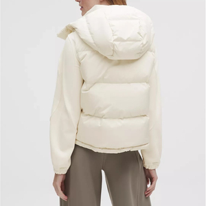 Chaleco Acolchado Elegante para Mujer, Ligero, Elegante, Cálido, Sin Mangas, Prenda Exterior Cómoda, Precio Económico al por Mayor, Personalizado, OEM - Product Image 3