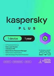 คีย์ดิจิทัล Kaspersky Plus Uk - Product Image 1