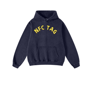 Produttore di <span class=keywords><strong>Abbigliamento</strong></span> Maschile su Misura, Felpa con Cappuccio, Streetwear Pesante, Felpa con Cappuccio di Alta Qualità Effetto Invecchiato - Product Image 1