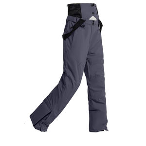 Waterproof and Breathable Ski & Snowboard <b>Bibbed</b> Pants with Windproof Shoulder-strap Trousers Multi-pocket, outdoor pants - Product Image 4