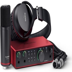 Interfaz de Audio USB-C Focusrite Scarlett 2i2 Studio de 4.ª Generación (Paquete) - Product Image 3