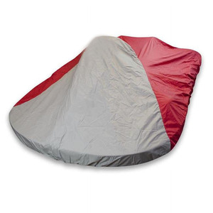 Kart Technology 2025 Nouvelle housse de kart imperméable en noir et blanc avec protection UV Couleurs personnalisées et logo Polyester durable - Product Image 4