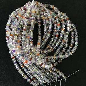 Cuentas Redondas Multicolor 100% Naturales con Certificación IGI, 5mm-6mm, Piedras Multicolor, Gemas Vivaaz Multifuego para Joyería - Product Image 6