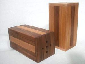 Porte-cure-dents en bois de qualité supérieure avec couvercle, distributeur de cure-dents en bois naturel pour la décoration de table - Product Image 4