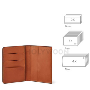 Portefeuille Homme Quotidien en Cuir et Polyester, Format Court, Écologique, Léger, Design Organisé, Rangement Cartes, Compartiment Sécurisé pour Billets, Long - Product Image 4