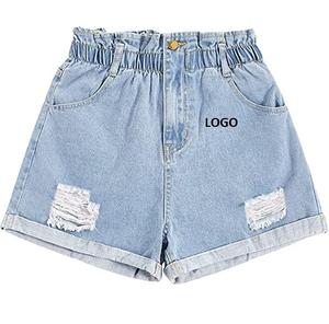 Quick Dry Blue <b>Jeans</b> Summer Straight Pocket <b>Ladies</b> <b>Jeans</b> Denim Shorts Cotton <b>Stretch</b> Outdoor Working Unisex Denim Shorts Womens - Product Image 5