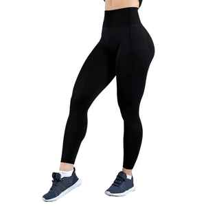 Women's High-Rise Seamless Gym <b>Yoga</b> Fitness Leggings Solid Summer Sports <b>Trousers</b> Street Style Activewear-Plus Size Options - Product Image 2