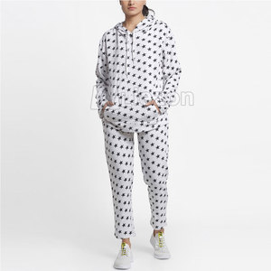 Chándal de mujer de último diseño, fabricante pakistaní, chándal de mujer de color sólido de algodón 100% - Product Image 2