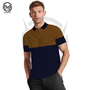 Polo de manga de camisa transpirable con logotipo personalizado de alta calidad, polos holgados estampados de talla grande para hombre - Product Image 5