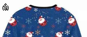 Sudadera navideña supercómoda para mujer, sudadera navideña de talla grande personalizable en 2 colores - Product Image 4