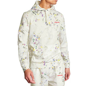 Conjunto de Sudadera con capucha de algodón informal para hombre superventas diseños personalizados profesionales ropa de jogging impresa característica térmica de talla grande de invierno - Product Image 1