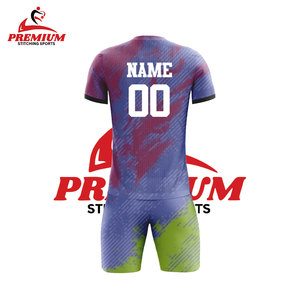 Wholesale Original Football Clothes Football Set Football Uniform Wear Uniform Soccer Kit Sublimation Soccer Uniform - Product Image 2