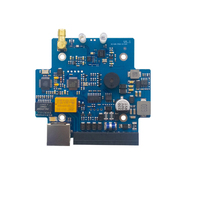 Lector de módulo RFID UHF de largo alcance 860-960MHz TCP/IP RS232/485 ISO18000 6C Lector de tarjetas de control de acceso RFID integrado