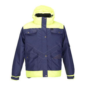 Chaqueta DE SEGURIDAD HI VIS, invierno, ropa de trabajo Chaquetas DE SEGURIDAD reflectantes personalizadas Chaqueta de trabajo de seguridad de manga larga de alta calidad - Product Image 1