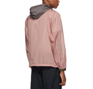 Veste coupe-vent d'extérieur en polyester de bonne qualité, personnalisée, avec lettre imprimée, décontractée, pour hommes - Product Image 6