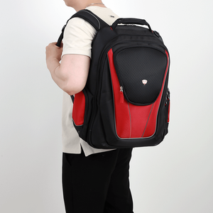 Mochila impermeable para portátil Sakos Corporation personalizada USB viaje inteligente nuevo diseño 2023 cojín de espuma con cierre de cremallera no tejido - Product Image 2