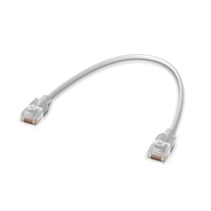 Cable de conexión LAN Ubiquiti Etherlighting UACC-Cable-Patch-EL-0.3m-W, Cat.6, 0.3m - Product Image 2