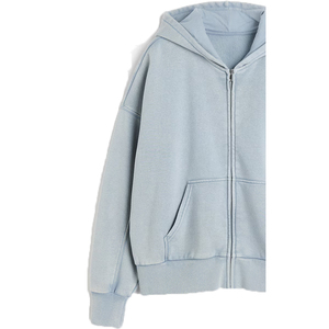 Sudadera Vestido de Invierno Personalizada para Mujer, 100% Algodón Felpa, Ecológica, Transpirable, Resistente al Viento, con Bordado en Relieve en la Parte Delantera - Product Image 6