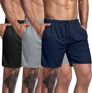 Offre Spéciale Vêtements de sport & Vêtements de fitness Ensemble short et t-shirt de sport avec short assorti pour hommes - Product Image 6