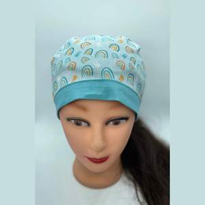Premium Quality Scrub Caps Custom Printed Breathable Wholesale Bulk Discount Low MOQ <b>Head</b> <b>Cover</b> Protection Hat Bulk Scrub Caps - Product Image 3