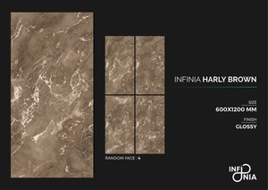 Vente en gros de meilleurs carreaux modernes en céramique émaillée d'aspect marbre en porcelaine de Carrare blanche carreaux de mur brique réfractaire pour le salon - Product Image 4